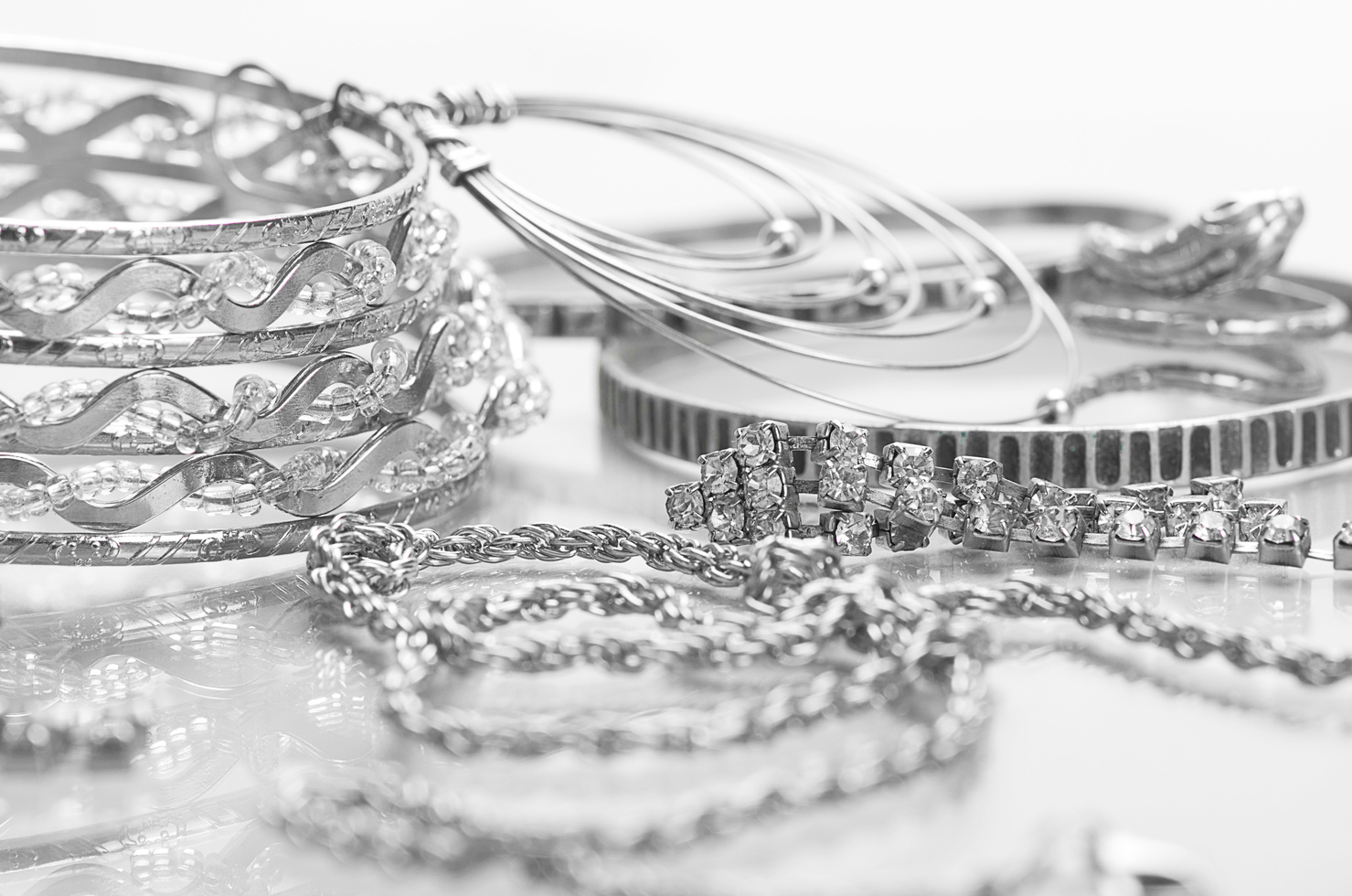 Silver jewelry